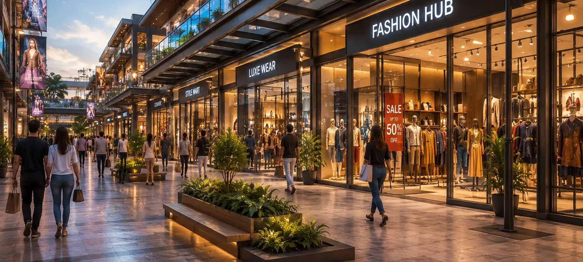 Arqis Mall Retail Shops